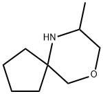 9-Oxa-6-azaspiro[4.5]decane, 7-methyl- Struktur