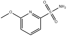 2-Pyridinesulfonamide, 6-methoxy- Struktur