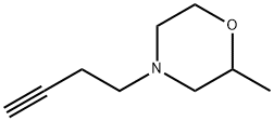 Morpholine,4-(3-butyn-1-yl)-2-methyl- Struktur