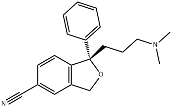 Escitalopram Desfluoro Analogue Struktur