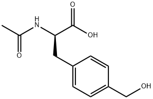 Ac-D-4-hydroxymethyl-Phenylalanine Struktur