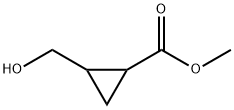 Methyl 2-(hydroxymethyl)cyclopropane-1-carboxylate Struktur