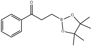 2-(Phenylcarbonyl)ethylboronic acid pinacol ester Struktur