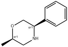 Morpholine,2-methyl-5-phenyl-,(2R,5R)-rel- Struktur