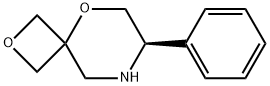 2,5-Dioxa-8-azaspiro[3.5]nonane, 7-phenyl-, (7R)- Struktur