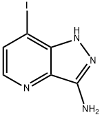 7-Iodo-1H-pyrazolo[4,3-b]pyridin-3-ylamine Struktur