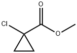 Cyclopropanecarboxylic acid, 1-chloro-, methyl ester Struktur