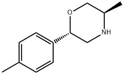 Morpholine,5-methyl-2-(4-methylphenyl)-,(2S,5R)- Struktur