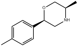 Morpholine,5-methyl-2-(4-methylphenyl)-,(2R,5R)- Struktur