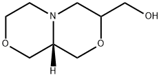 1H-[1,4]Oxazino[3,4-c][1,4]oxazine-3-methanol,hexahydro-,(3S,9aS)- Struktur