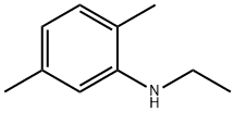 Benzenamine, N-ethyl-2,5-dimethyl- Struktur