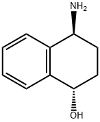 (1S,4S)-amino-N-(S)-4-hydroxy-1,2,3,4-tetrahydronaphthalen-1-ol Struktur