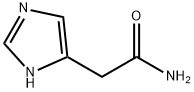 1H-Imidazole-5-acetamide Struktur