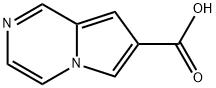 Pyrrolo[1,2-a]pyrazine-7-carboxylic acid Struktur