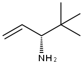 (R)-4,4-dimethylpent-1-en-3-amine Struktur