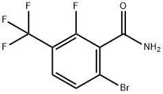 Benzamide, 6-bromo-2-fluoro-3-(trifluoromethyl)- Struktur