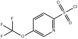 2-Pyridinesulfonyl chloride, 5-(trifluoromethoxy)- Struktur