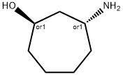 trans-3-Amino-cycloheptanol Struktur