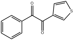 1-Phenyl-2-(3-thienyl)ethane-1,2-dione Struktur