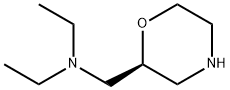 2-Morpholinemethanamine, N,N-diethyl-),(2S)- Struktur