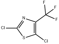 Thiazole, 2,5-dichloro-4-(trifluoromethyl)- Struktur