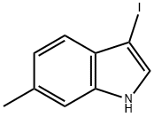 3-Iodo-6-methyl-1H-indole Struktur