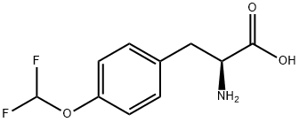 L-Tyrosine, O-(difluoromethyl)- Struktur