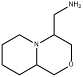 Pyrido[2,1-c][1,4]oxazine-4-methanamine, octahydro Struktur