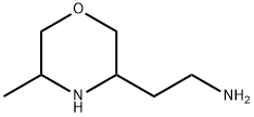 3-Morpholineethanamine, 5-methyl- Struktur