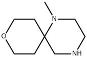 1-methyl-9-oxa-1,4-diazaspiro[5.5]undecane Struktur