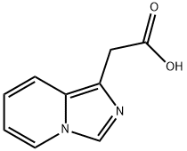 2-imidazo[1,5-a]pyridin-1-ylacetic acid Struktur