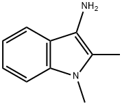 1H-Indol-3-amine, 1,2-dimethyl- Struktur