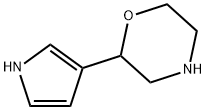 Morpholine,2-(1H-pyrrol-3-yl)- Struktur