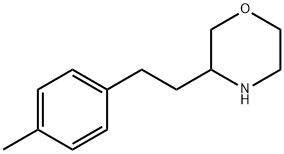 Morpholine, 3-[2-(4-methylphenyl)ethyl]- Struktur