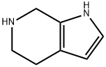 1H-Pyrrolo[2,3-c]pyridine, 4,5,6,7-tetrahydro- Struktur