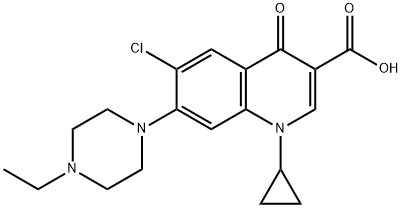 Enrofloxacin EP Impurity E Struktur