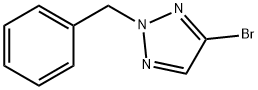 2H-1,2,3-Triazole, 4-bromo-2-(phenylmethyl)- Struktur