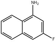 1-Naphthalenamine, 3-fluoro- Struktur