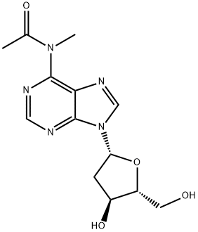 6-N-Acyl-6-N-methyl-2'-deoxyadenosine Struktur