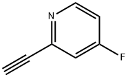 Pyridine, 2-ethynyl-4-fluoro- Struktur