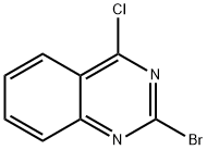 Quinazoline, 2-bromo-4-chloro- Struktur