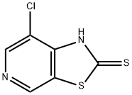 Thiazolo[5,4-c]pyridine-2(1H)-thione, 7-chloro- Struktur