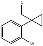 Cyclopropanecarboxaldehyde, 1-(2-bromophenyl)- Struktur