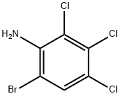 2-Bromo-4,5,6-trichloroaniline Struktur