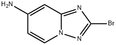 2-bromo-[1,2,4]triazolo[1,5-a]pyridin-7-amine Struktur