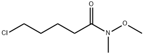 Pentanamide, 5-chloro-N-methoxy-N-methyl- Struktur