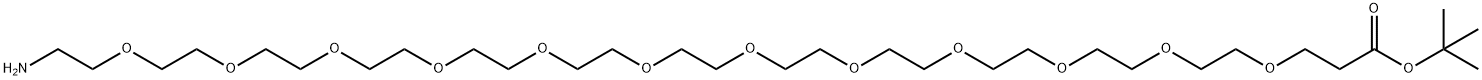 H2N-PEG12-tBu Struktur