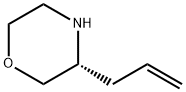 Morpholine, 3-(2-propen-1-yl)-, (3R)- Struktur