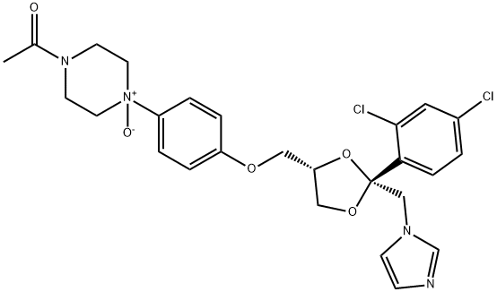 Ketoconazole N-Oxide Struktur