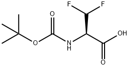 Alanine, N-[(1,1-dimethylethoxy)carbonyl]-3,3-difluoro-|2-((叔丁氧羰基)氨基)-3,3-二氟丙酸